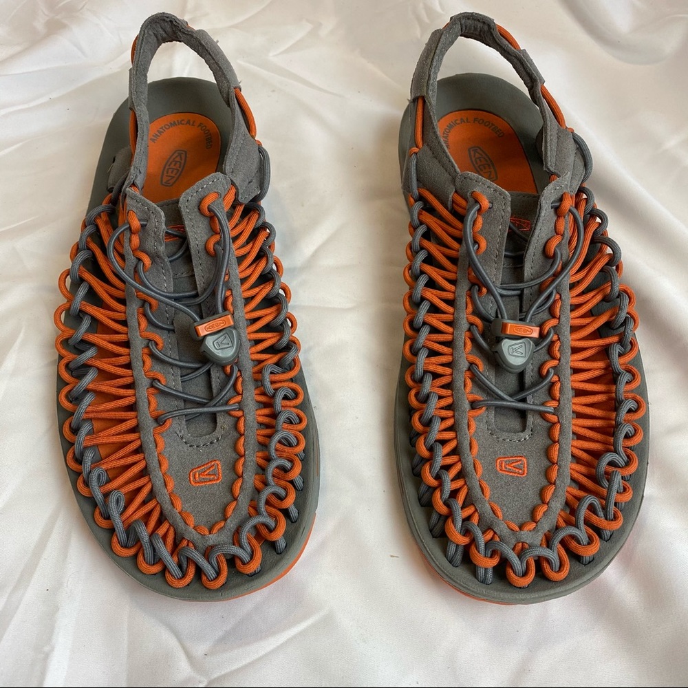 Keen Men’s Shoes Sandals water Rope Tie Gray 10